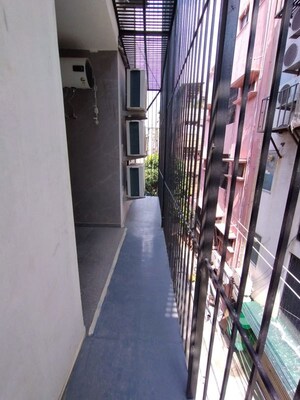 Balcony in 3 BHK Builder Floor at Greater Kailash – for Rent