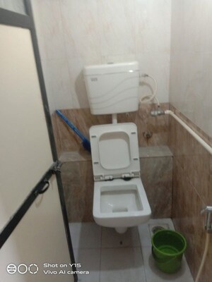 Bathroom in 1 BHK Apartment at Navre Baug CHS, Kurla East – for Rent