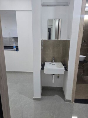 Bathroom in 3 BHK Apartment at Zen Elite, Kharadi – for Rent