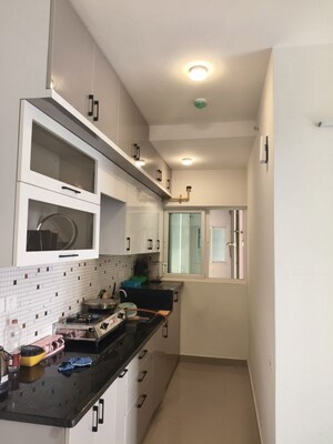 Kitchen in 3 BHK Apartment at Brigade El Dorado, Bagaluru – for Rent
