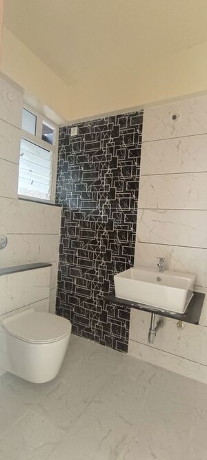 Bathroom in 3 BHK Apartment at Majestique Marbella Phase 1, Kharadi – for Rent