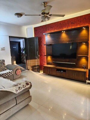 Living Room in 4 BHK Apartment at Shubh Gateway, Viman Nagar – for Sale