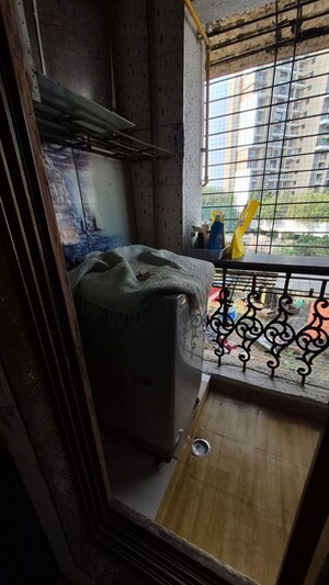 Balcony in 2 BHK Apartment at Kopar Khairane – for Sale