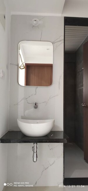 Bathroom in 3 BHK Apartment at Futuristic Millefiori, Wakad – for Sale