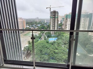 Balcony in 2 BHK Apartment at Silver Serene Goregaon, Goregaon West – for Rent