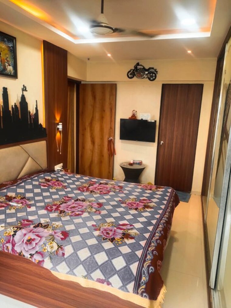 Bedroom, shraddha-vertica 2 Bedroom 703 Sq.Ft. Apartment In Vikhroli East Mumbai 10584275
