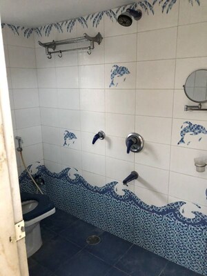 Bathroom in 2 BHK Apartment at Lok Darshan, Andheri East – for Rent