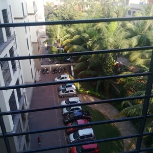 Balcony in 1 BHK Apartment at Sharda Edifice Celestial, Bhandup West – for Rent