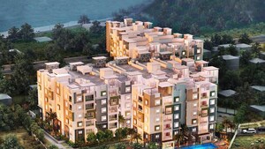 2 BHK Apartment – Exterior View View at Jain Srikar Auroville, Kothaguda - for Rent