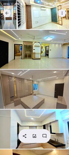 3 BHK + Study Room Apartment For Rent in Aparna Sarovar Zicon
