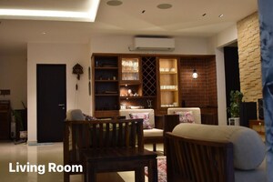 Kitchen in 4 BHK Apartment at Prestige White Meadows, Whitefield – for Rent