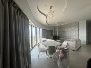 Bathroom in 3 BHK Apartment at Rustomjee Crown, Prabhadevi – for Rent
