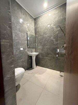 Bathroom in 3 BHK Apartment at Devbhoomi Elite Homez, Patiala Road – for Rent