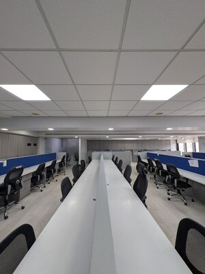 Team Area in  Office Space at Vaibhav Chambers, Bandra East – for Rent
