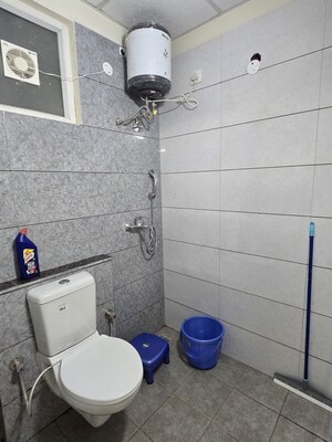 Bathroom in 1 BHK Apartment at SBP City Of Dreams Zirakpur, High Ground – for Rent