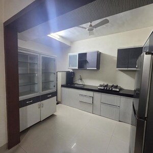 Kitchen in 3 BHK Apartment at Nirmiti Zion, Balewadi – for Rent