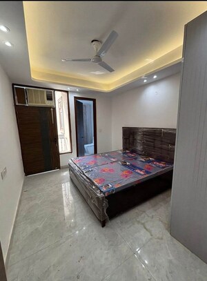 Bedroom in 2 BHK Builder Floor at Chattarpur – for Rent