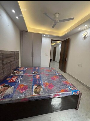 Bedroom in 2 BHK Builder Floor at Chattarpur – for Rent