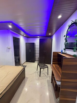 Kitchen in 1 BHK Builder Floor at Malviya Nagar – for Rent