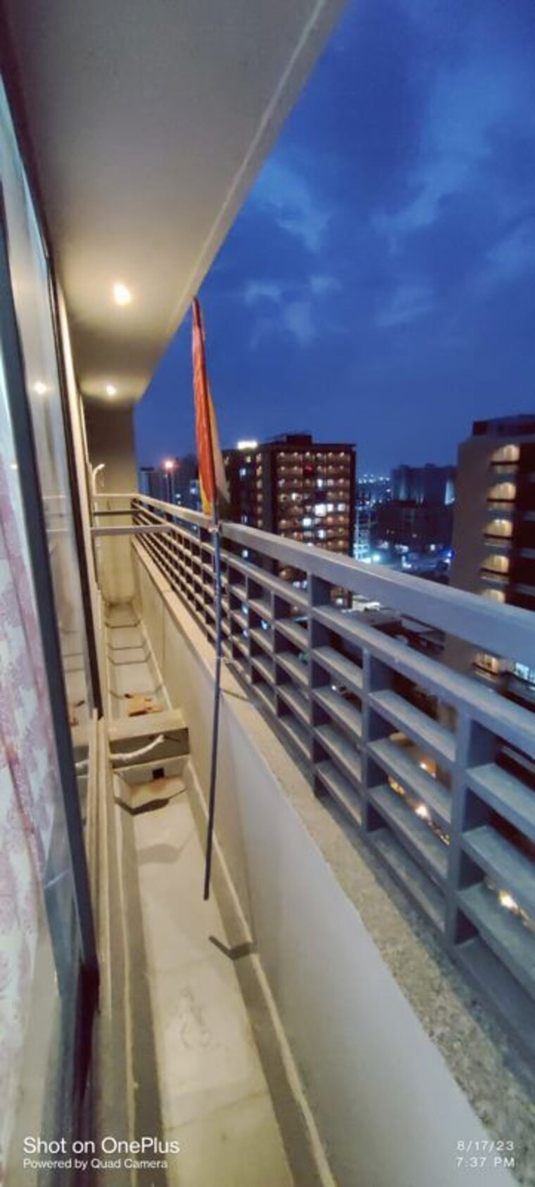 Balcony, vivaan-eminence 2 Bedroom 709 Sq.Ft. Apartment In Zundal Ahmedabad 10584442