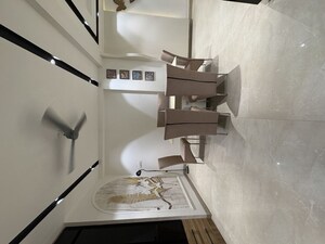 Dining Room in 4 BHK Apartment at Vrinda Van Colony – for Sale