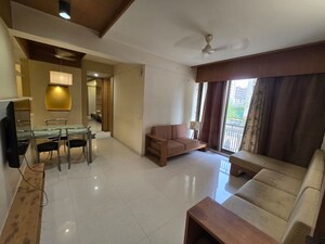 Living Room in 2 BHK Apartment at Satyamev Vista, Bopal – for Rent