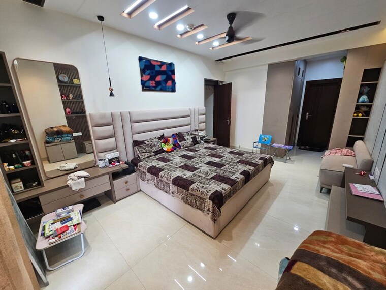 Living Room, lr-bluemoon-homes 2 Bedroom 1050 Sq.Ft. Apartment In Raj Nagar Extension Ghaziabad 10584448