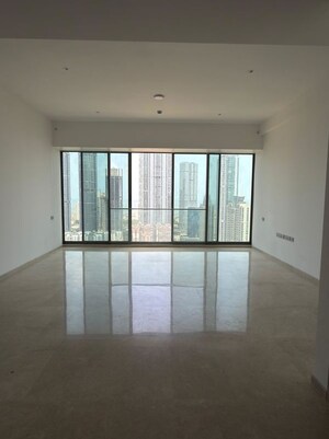 Living Room in 4 BHK Apartment at Rustomjee Crown, Prabhadevi – for Rent