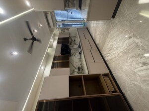 Staircase in 3 BHK Builder Floor at South City 1 – for Sale