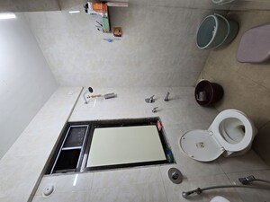 Bathroom in 2 BHK Apartment at BG Shirke Monte Verita West Tower, Borivali East – for Sale