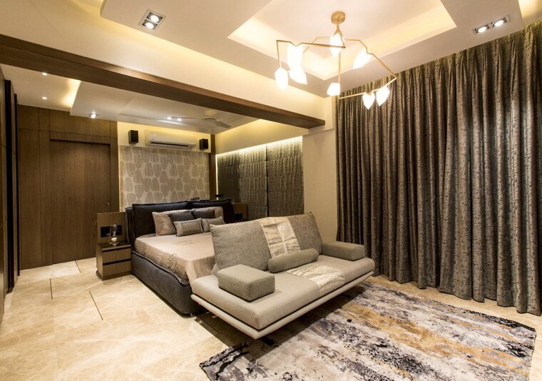 Living Room, runwal-elegante 3 Bedroom 1870 Sq.Ft. Apartment In Andheri West Mumbai 10584489