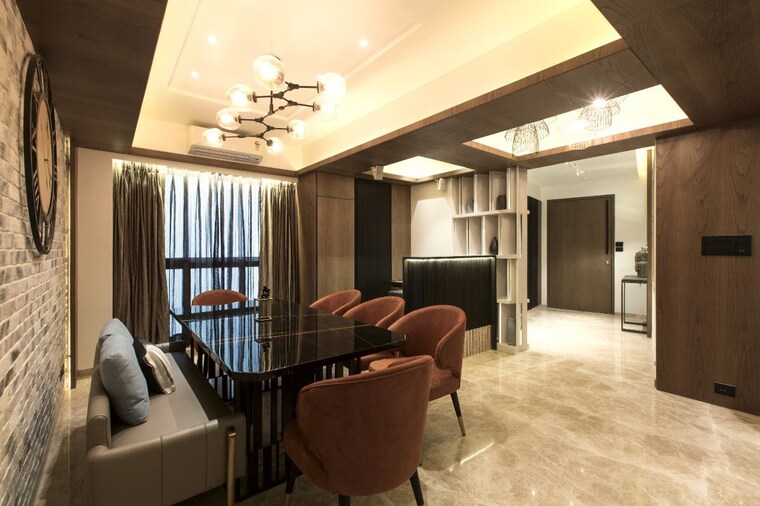 Living Room, runwal-elegante 3 Bedroom 1870 Sq.Ft. Apartment In Andheri West Mumbai 10584489