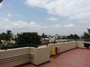 Balcony in 1 RK Independent House at Rt Nagar – for Rent