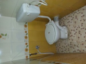 Bathroom in 1 RK Independent House at Rt Nagar – for Rent