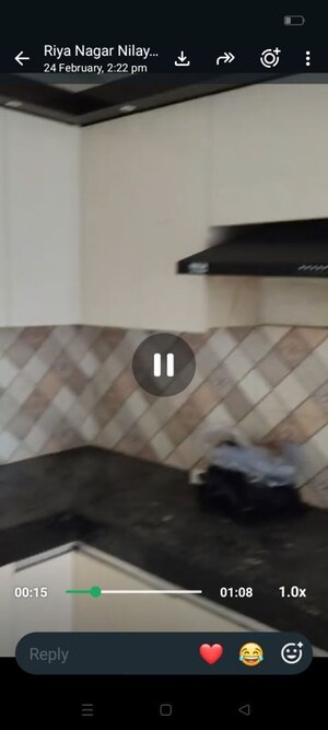 Team Area in 1 BHK Apartment at Nilaya Greens, Raj Nagar Extension – for Rent