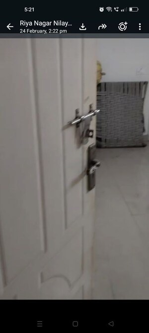 Bathroom in 1 BHK Apartment at Nilaya Greens, Raj Nagar Extension – for Rent