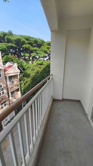 Balcony in 2 BHK Builder Floor at Gitanjali Corner New Tippasandra, New Thippasandra – for Rent
