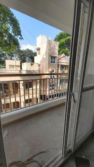 Balcony in 2 BHK Builder Floor at Gitanjali Corner New Tippasandra, New Thippasandra – for Rent