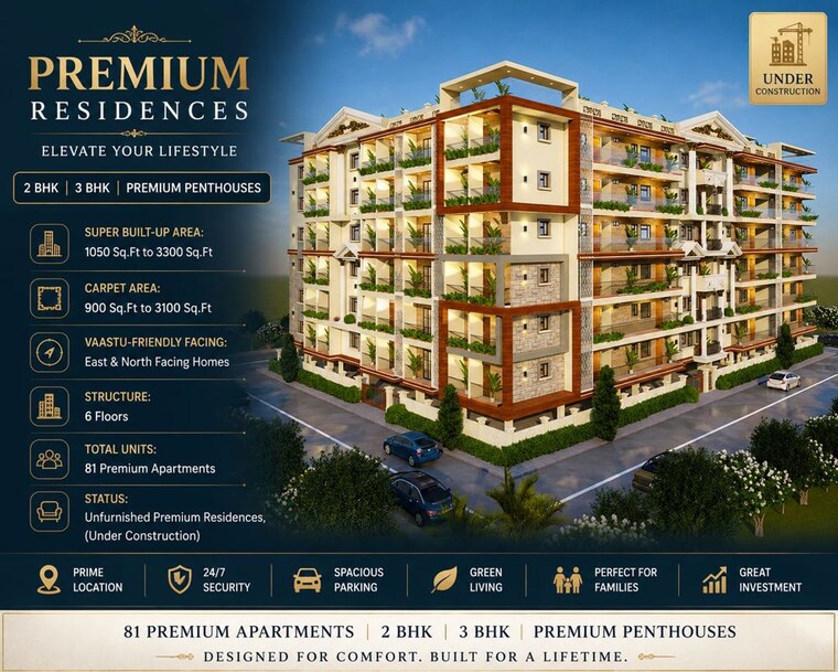Exterior View, hunasamaranahalli 2 Bedroom 1050 Sq.Ft. Apartment In Hunasamaranahalli Bangalore 10546748