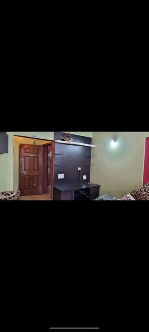 Living Room in 2 BHK Apartment at Manav Silver Skyscapes, Wakad – for Rent