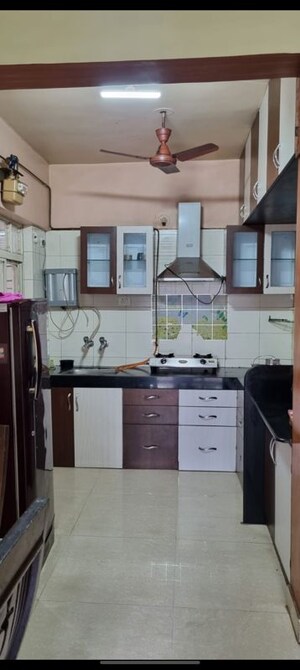 Kitchen in 2 BHK Apartment at Manav Silver Skyscapes, Wakad – for Rent