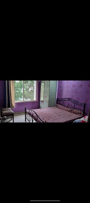 Bedroom in 2 BHK Apartment at Manav Silver Skyscapes, Wakad – for Rent