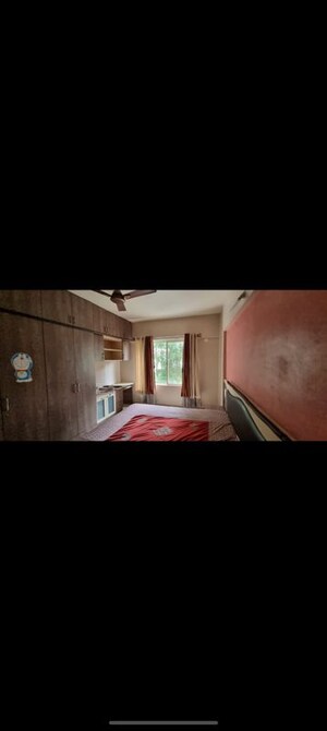 Bedroom in 2 BHK Apartment at Manav Silver Skyscapes, Wakad – for Rent