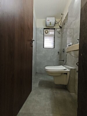 Bathroom in 1.5 BHK Apartment at Royal Eksar Apartment, Borivali West – for Sale