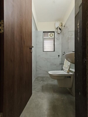 Bathroom in 1.5 BHK Apartment at Royal Eksar Apartment, Borivali West – for Sale