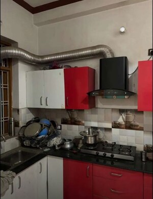 Kitchen in 3 BHK Apartment at Omaxe R2, Gomti Nagar – for Rent