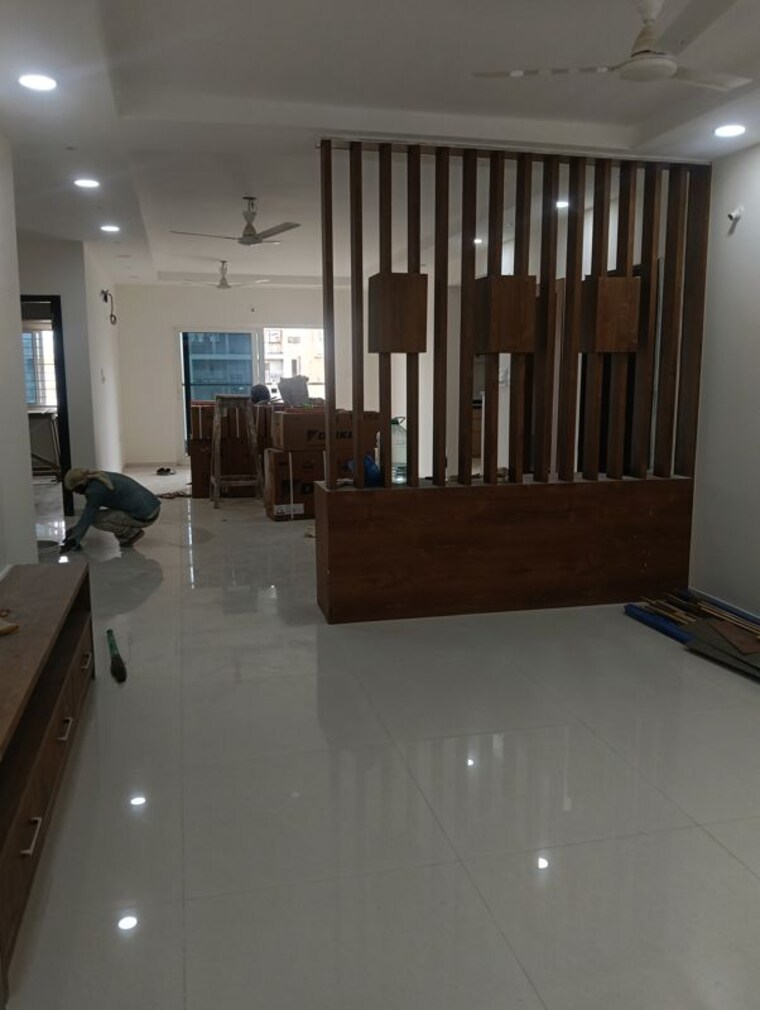 Kitchen, rajapushpa-eterna 3 Bedroom 2700 Sq.Ft. Apartment In Nanakramguda Hyderabad 10584616
