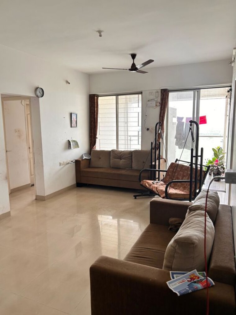 Living Room, alfa-life-scapes 3 Bedroom 890 Sq.Ft. Apartment In Wagholi Pune 10584655