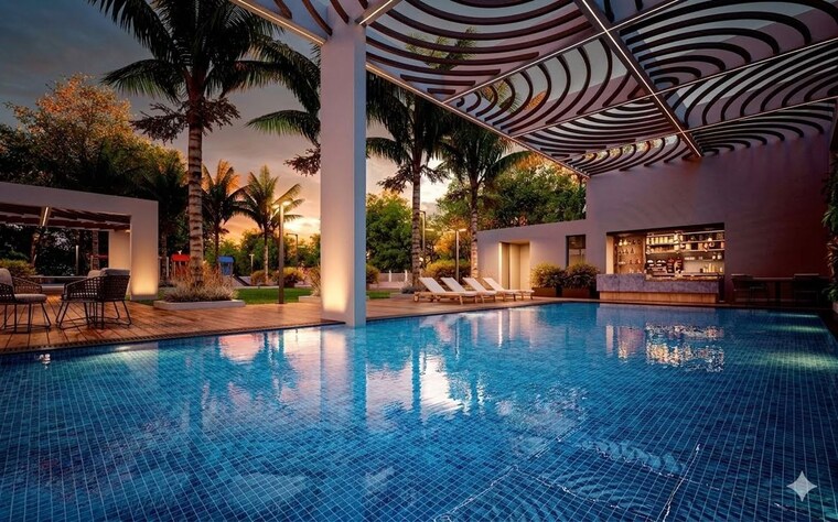 Swimming Pool, raamah-ellemento 5 Bedroom 5015 Sq.Ft. Penthouse In Sevasi Vadodara 10578831
