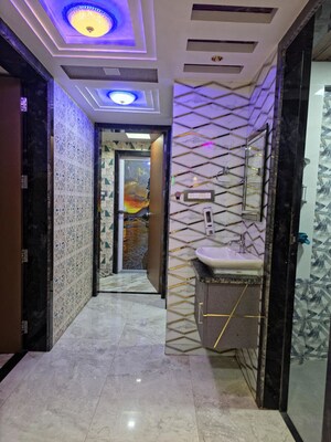 Building Lobby in 3 BHK Apartment at NG Grand Plaza, Ghansoli – for Rent